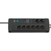 Presa-multipla-Brennenstuhl-Premium-Line-a-8-vie-Duo-3m-nera
