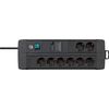 Presa-multipla-Brennenstuhl-Premium-Line-a-8-vie-Duo-3m-nera