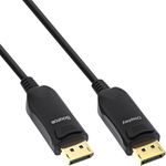InLine DisplayPort 2.1 Cavo AOC, UHBR, nero 10m