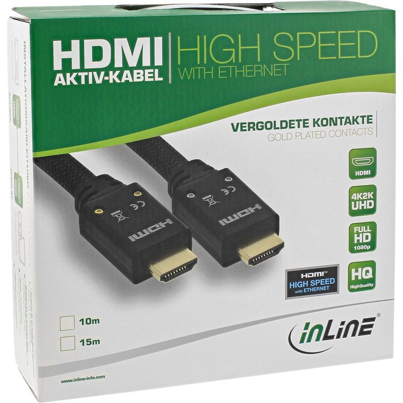Cavo-attivo-HDMI---HDMI-High-Speed-con-Ethernet---4K2K---ST-ST---15m