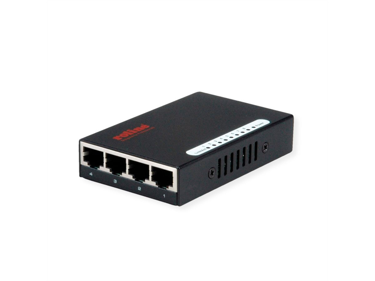 ROLINE 21.14.3530 switch di rete Gigabit Ethernet (10/100/1000) Nero
