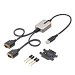 StarTech.com-Cavo-da-USB-a-seriale-a-2-porte-da-60-cm-Viti-dadi-DB9-intercambiabili-ritenzione-COM-USB-A-a-DB9-RS232-FTD