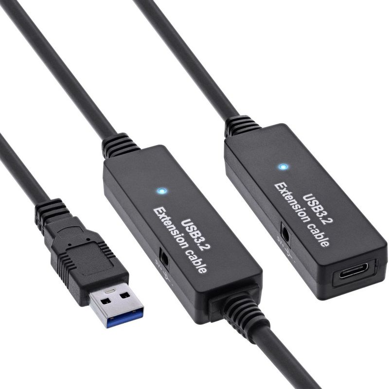 Estensione-attiva-USB-3.2-Gen.1---Da-spina-USB-A-a-presa-USB-C---10-m