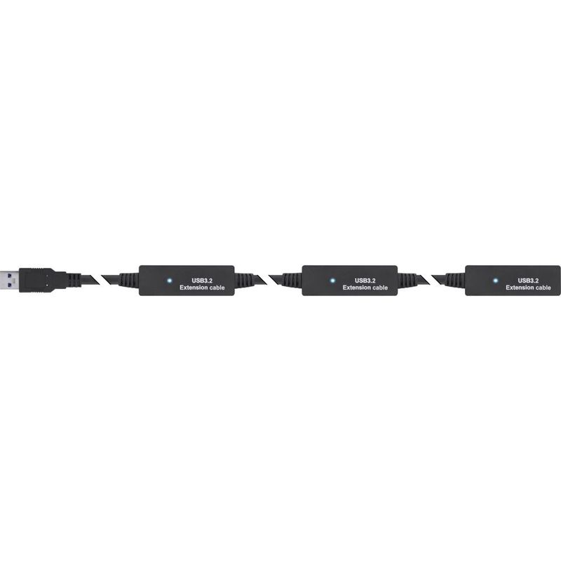 Estensione-attiva-USB-3.2-Gen.1---Da-spina-USB-A-a-presa-USB-C---10-m