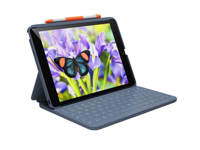 Logitech Rugged Lite 259 cm 10.2 Custodia a libro Grigio (RUGGED LITE F. IPAD 7.8.9.GEN - - CLASSIC BLUE - DEU - EMEA-91