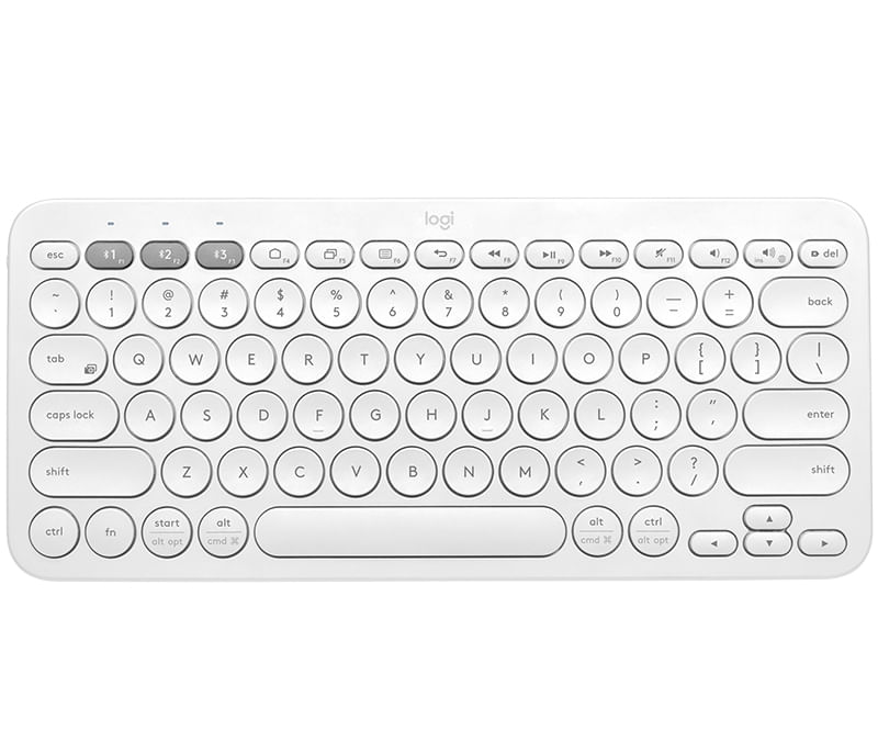 Logitech-K380-Multi-Device-tastiera-Universale-Bluetooth-QWERTZ-Tedesco-Bianco