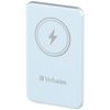 Verbatim-Charge--n--Go-Polimeri-di-litio-LiPo-5000-mAh-Carica-wireless-Blu--MAG-WIREL-POWER-BANK-5000-BLUE---CHARGEN-GO-