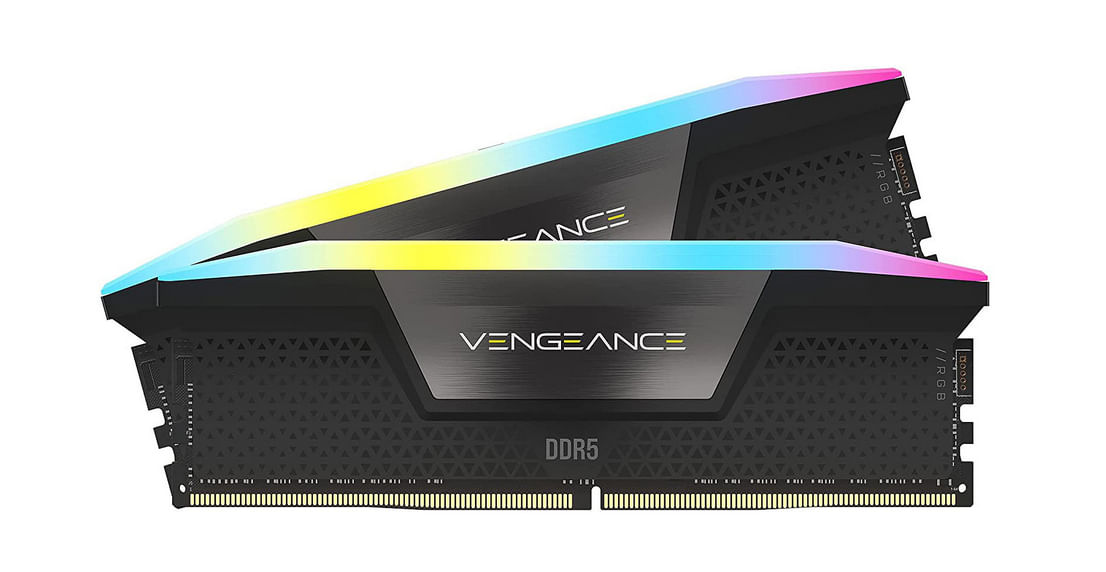 Corsair Vengeance RGB CMH64GX5M2B5600C40 memoria 64 GB 2 x 32 GB DDR5 5600 MHz (CORSAIR DDR5 5600 D/K VENG RGB BLK 64GB)