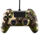 Qubick ACP40171 periferica di gioco Mimetico USB Gamepad Analogico/Digitale PC, PlayStation 4, PlayStation 5