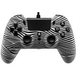 Qubick Wired Controller Nero Bianco (PS4)