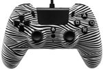 Qubick-Wired-Controller-Nero-Bianco--PS4-