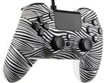 Qubick-Wired-Controller-Nero-Bianco--PS4-