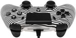 Qubick-Wired-Controller-Nero-Bianco--PS4-