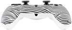 Qubick-Wired-Controller-Nero-Bianco--PS4-