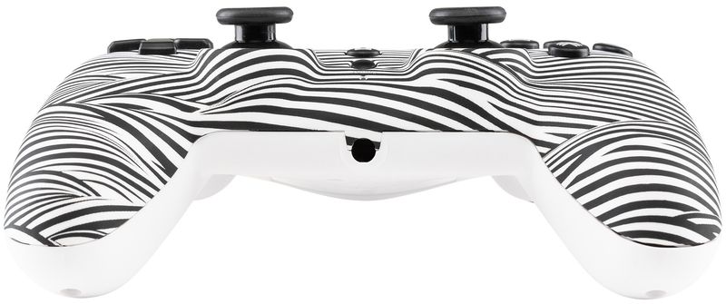 Qubick-Wired-Controller-Nero-Bianco--PS4-