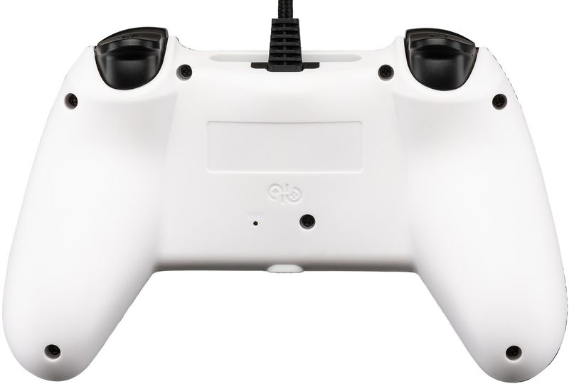 Qubick-Wired-Controller-Nero-Bianco--PS4-