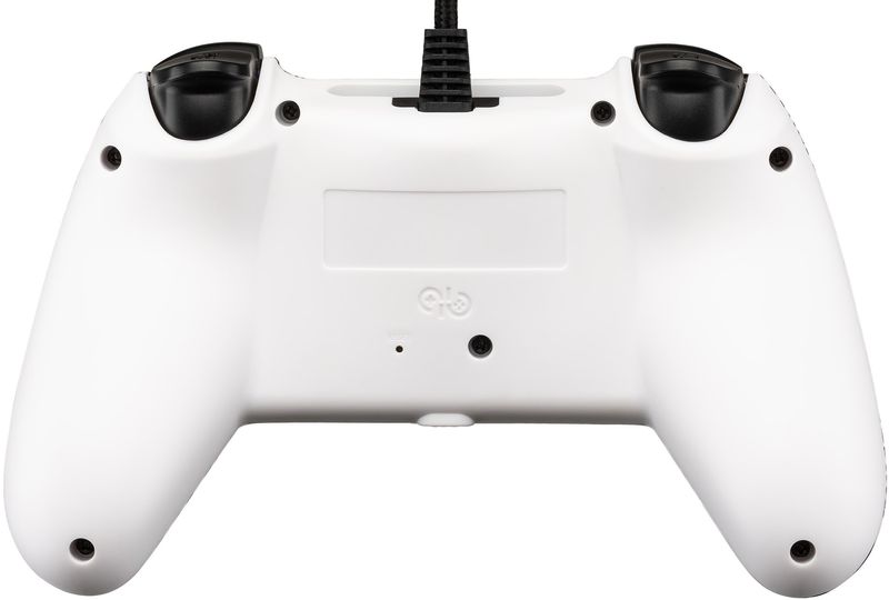 Qubick-Wired-Controller-Nero-Bianco--PS4-