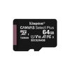 Kingston-Technology-Scheda-micSDXC-Canvas-Select-Plus-100R-A1-C10-da-64GB-confezione-doppia--adattatore-singolo--64GB-MI