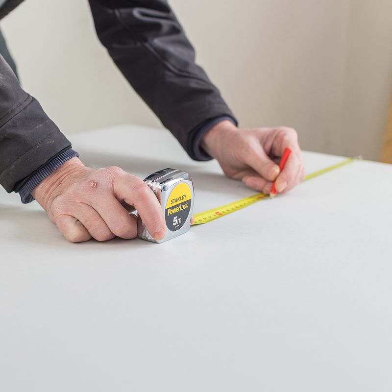Stanley-Powerlock-rotella-metrica-5-m-Acciaio-al-carbonio-Nero-Acciaio-inossidabile-Giallo