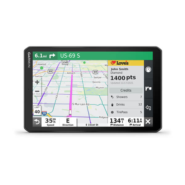 Garmin-DEZL-LGV810-navigatore-Fisso-229-cm--9---TFT-Touch-screen-405-g-Nero