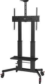 Vision-VFM-F27-Supporto-TV-a-parete-254-m-100-Nero--Vision-X-Series-VFM-F27---Carrello---regolabile-in-altezza---per-dis