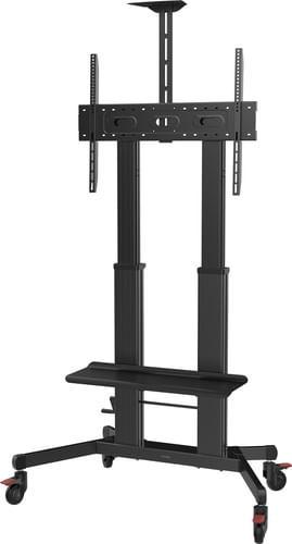 Vision-VFM-F27-Supporto-TV-a-parete-254-m-100-Nero--Vision-X-Series-VFM-F27---Carrello---regolabile-in-altezza---per-dis