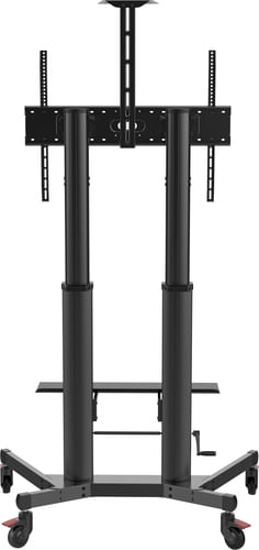 Vision-VFM-F27-Supporto-TV-a-parete-254-m-100-Nero--Vision-X-Series-VFM-F27---Carrello---regolabile-in-altezza---per-dis