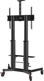 Vision-VFM-F27-Supporto-TV-a-parete-254-m-100-Nero--Vision-X-Series-VFM-F27---Carrello---regolabile-in-altezza---per-dis