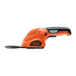 Black & Decker GSL200-QW cesoia per erba cordless 8 cm 3,6 V Litio Nero, Arancione