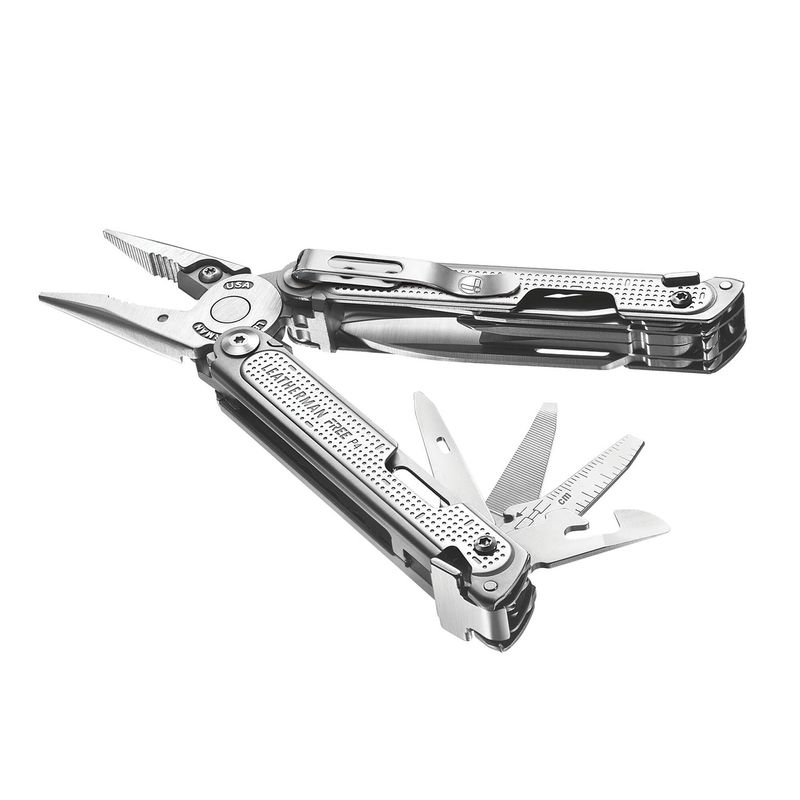 Leatherman-Free-P4-pinza-multiuso-Tascabile-21-strumenti-Acciaio-inossidabile