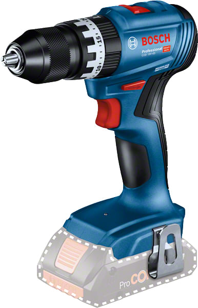 Bosch Batteria Bosch GSB 18V-45 Professional Bore/skruemaskine Uden Nglels borepatron