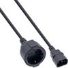 Cavo-per-apparecchi-per-il-freddo-InLine-a-3-poli--C14----presa-con-contatto-di-protezione-1-m