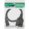 Cavo-per-apparecchi-per-il-freddo-InLine-a-3-poli--C14----presa-con-contatto-di-protezione-1-m