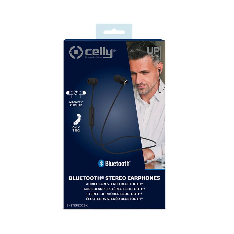 Celly-BH-STEREO-2-Auricolare-Wireless-In-ear-Passanuca-Musica-e-Chiamate-Micro-USB-Bluetooth-Nero