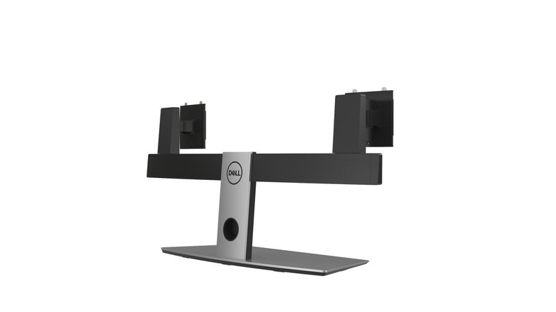 DELL-Dual-Monitor-Stand-686-cm--27---Alluminio-Nero