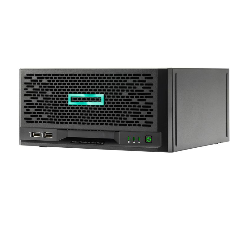 HPE-ProLiant-MicroServer-Gen10--v2-server-Ultra-Micro-Tower-Intel-Pentium-Gold-G6405-41-GHz-16-GB-DDR4-SDRAM-180-W