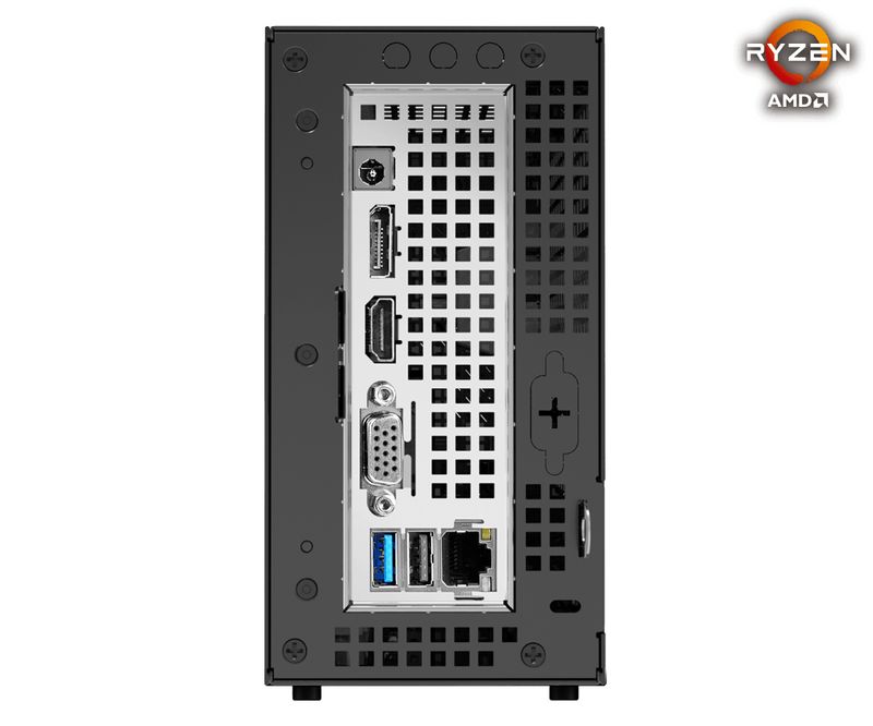 Asrock-DeskMini-X300-PC-con-dimensioni-192-l-Nero-AMD-X300-Socket-AM4--Asrock-DeskMini-X300-SFF-Barebone-PC-AMD-AM4-X300