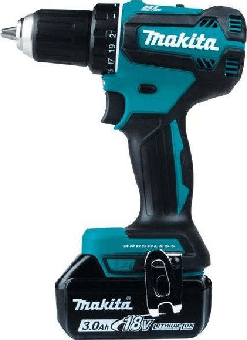 Makita DDF485RFJ trapano 1900 Giri/min Senza chiave 1,7 kg Nero, Blu