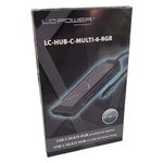 LC-POWER-USB-3.2-HUB-C-Multi-6-RGB-HUB-esterno-con-lettore-di-schede-ricarica-e-HDMI