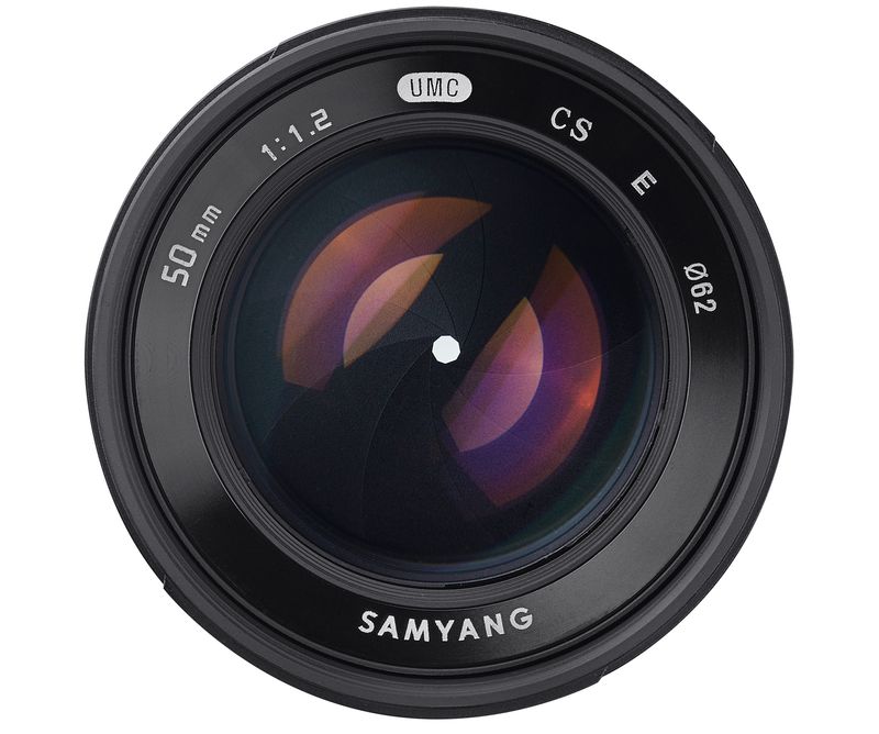 Samyang-50mm-F1.2-AS-UMC-CS-MILC-Obiettivi-standard-Nero