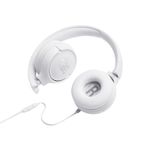 JBL-Tune-500-Cuffie-Cablato-A-Padiglione-MUSICA-Bianco