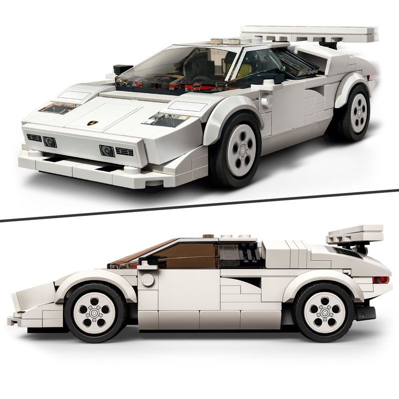 LEGO-Speed-Champions-76908-Lamborghini-Countach-Giochi-per-Bambini-di-8--Anni-Auto-Sportiva-Giocattolo-Replica-Supercar