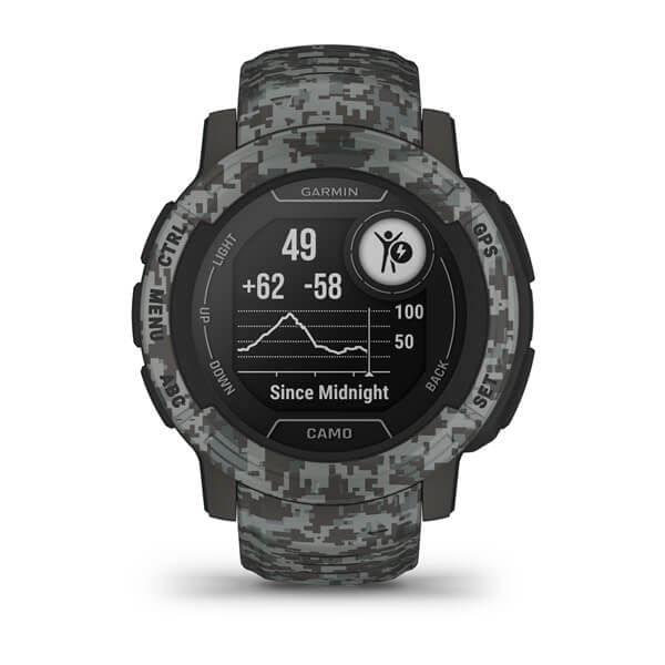 Garmin-Instinct-2-Camo-Edition-229-cm--0.9---MIP-45-mm-Grafite-GPS--satellitare-