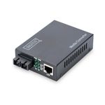 Digitus Convertitore 10/100 Rj45 Media Converter - Fibra Ottica Sc Singlemode