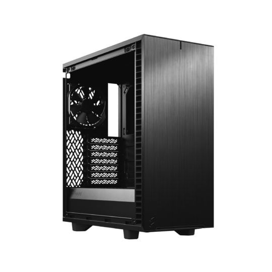 Design-frattale-Definire-7-Compact---Black-vetro-temperato-luminoso--casa-torre-midi-vetrate-suono-audio-