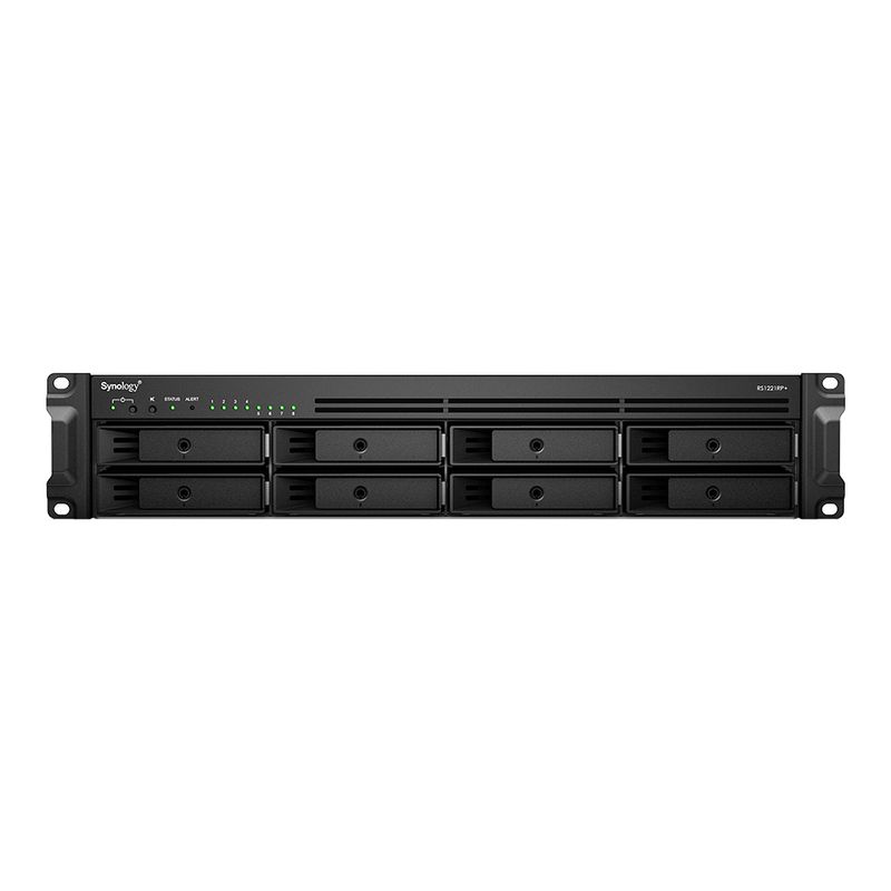 Synology-RackStation-RS1221RP--server-NAS-e-di-archiviazione-Armadio--2U--Collegamento-ethernet-LAN-Nero-V1500B