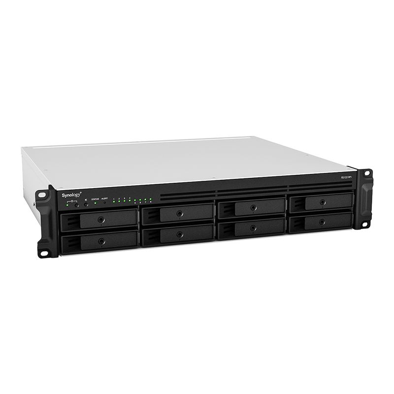 Synology-RackStation-RS1221RP--server-NAS-e-di-archiviazione-Armadio--2U--Collegamento-ethernet-LAN-Nero-V1500B