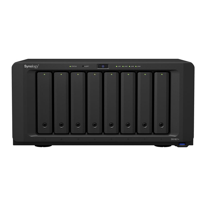 Synology-DiskStation-DS1821--server-NAS-e-di-archiviazione-Tower-Collegamento-ethernet-LAN-Nero-V1500B