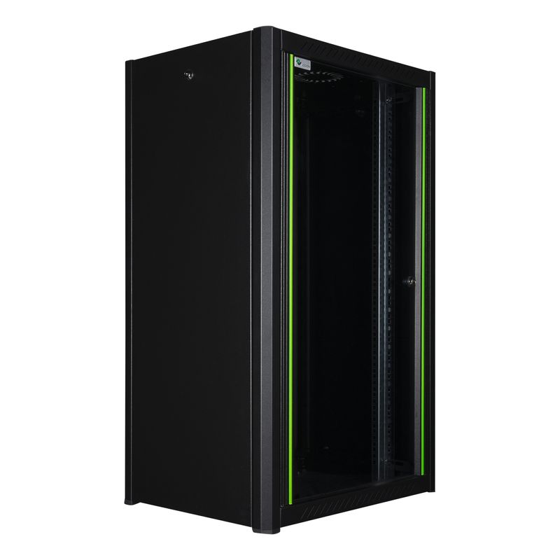 LOGON-RWP20U45BL-rack-20U-Da-parete-Nero--19--20U-Rack-Wall-Mount-Pro---600-x-450-x-1000mm---Black---Warranty-60M-