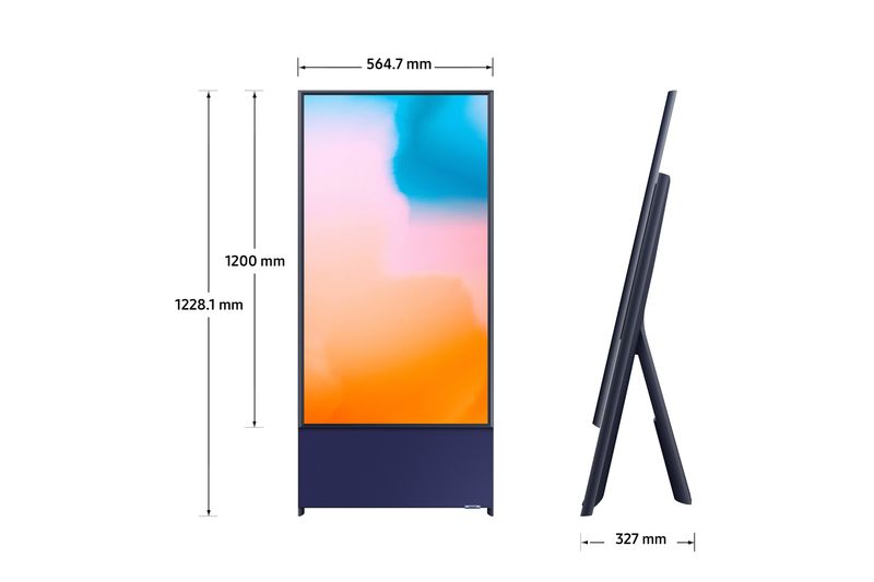 Samsung-Tv-The-Sero-4K-43--43LS05B-Smart-Tv-Wi-Fi-Navy-Blue-2022-Schermo-Rotante-Processore-Quantum-4k-Display-Anti-Riflesso